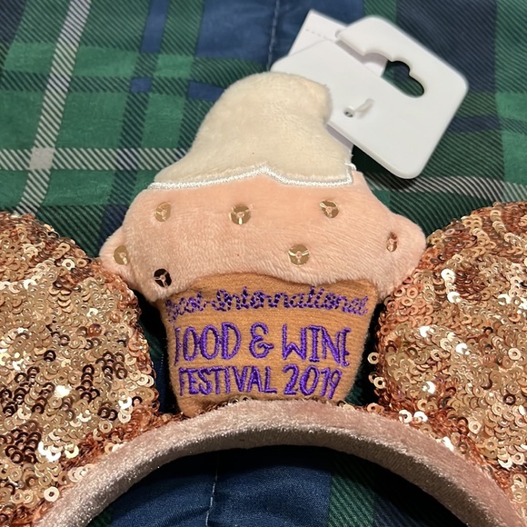 Disney Minnie Ears | Epcot Food & Wine 2019 NWT - Picture 4 of 4